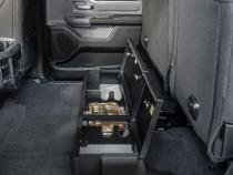 Rear Underseat Lockbox 19-22 Ram 1500 w/ Crew Cab Black Tuffy Security Products