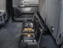 Rear Underseat Lockbox 19-22 Ram 1500 w/ Crew Cab Black Tuffy Security Products