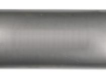 Diesel Exhaust Muffler 28 Inch Oval 3.5 Inch Single Inlet/Dual Outlet Stainless Exhaust Muffler Performance Perforated Diamond Eye
