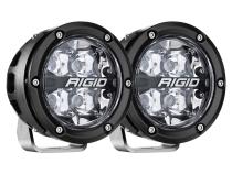 360-Series 4 Inch Off-Road Lamp Spot Beam RGBW Backlight Set of 2 Rigid Industries