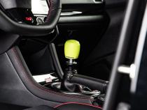 Stubby Shift Knob Stainless Steel Black M12x1.25 Manual For Subaru/Ford GrimmSpeed