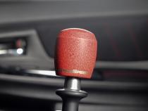 Stubby Shift Knob Stainless Steel Red M12x1.25 Manual For Subaru/Ford GrimmSpeed
