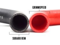 Radiator Hose Kit Red For Subaru 08-14 WRX 08-20 STI 09-13 FXT GrimmSpeed
