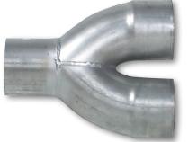 Exhaust Pipe 4 Inch Slip Fit Y Pipe 4 Inch Stainless Performance Y Pipe Diamond Eye