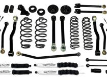 4 Inch Lift Kit 07-18 Jeep Wrangler JK 4 Door Only Performance Lift Kit EZ-Flex Tuff Country