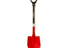 Shovel Red Textured Head/Black Handle Krazy Beaver