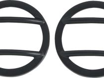 Jeep JK Side Marker Covers Pair 07-18 Wrangler JK Powdercoat Black Kentrol