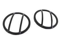 Jeep JK Front Marker Covers Pair 07-18 Wrangler JK Powdercoat Black Kentrol