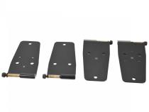 Jeep CJ/YJ Hardtop Door Hinge Set 4 Pieces 76-93 CJ and Wrangler YJ Powdercoat Black Kentrol