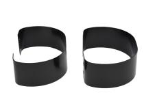 Jeep CJ/YJ Bumperettes Pair 76-95 CJ and Wrangler YJ Powdercoat Black Kentrol