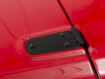 Jeep TJ Hood Hinge Pair 97-06 Wrangler TJ Powdercoat Black Kentrol