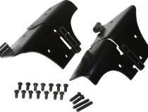 Jeep TJ Windshield Hinge Pair 97-06 Wrangler TJ Powdercoat Black Kentrol