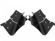 Jeep TJ Windshield Hinge Pair 97-06 Wrangler TJ Powdercoat Black Kentrol