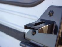 Jeep CJ/YJ Light Bracket Pair 76-95 CJ and Wrangler YJ Powdercoat Black Kentrol