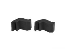 Jeep JK Hood Catch Pair 07-18 Wrangler JK Powdercoat Black Kentrol