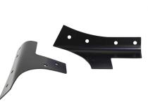 Jeep JK Windshield Supports Pair 07-18 Wrangler JK Powdercoat Black Kentrol