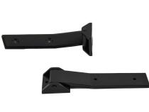 Jeep JK Tailgate Hinge Pair 07-18 Wrangler JK Powdercoat Black Kentrol