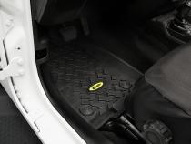 Jeep Front Floor Mats For Jeep 2020-2024 Gladiator Black Pair Bestop