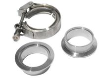 1.75 Inch QR Aluminum V-Band 3 Pc Set 1C 1M 1F PPE Diesel