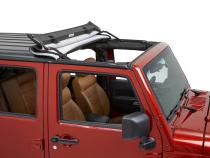 Sunrider for Hardtop For Jeep 2007-2018 Wrangler JK Black Diamond Bestop