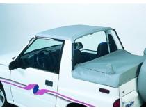 Strapless Standard Targa Style Bikini Top For Geo/Suzuki 1995-1998 Tracker/Sidekick Black Denim Bestop