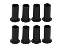 Jeep JK Door Hinge Liners 4 Door 07-18 Wrangler JK Textured Black Kentrol