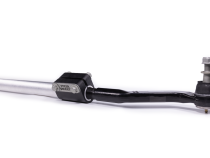18-24  Jeep Wrangler/Gladiator JL/JT Yeti XD Pro-Series Aluminum Tie Rod Assembly - Silver Adjuster Tube (Rubicon Trim) Steer Smarts
