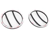 Jeep JK Front Marker Covers Pair 07-18 Wrangler JK Textured Black Kentrol