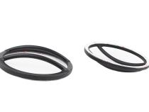 Jeep JK Front Marker Covers Pair 07-18 Wrangler JK Textured Black Kentrol