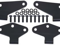 Jeep JK Body Door Hinge Set 4 Pieces 2 Door 07-18 Wrangler JK Textured Black Kentrol