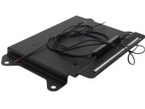 Jeep JK BackSide License Plate Mount with LED's 07-09 Wrangler JK Textured Black Kentrol