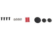 Jeep JK BackSide License Plate Mount with LED's 07-09 Wrangler JK Textured Black Kentrol