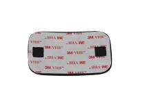 Jeep JK Plate Delete Badge 07-18 Wrangler JK Textured Black Kentrol