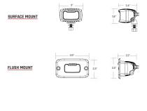 Diffused Light Surface Mount SR-M Pro RIGID Industries