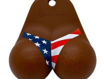 Bottom Chocolate USA Bikini Golf Ball Holder Ballkinis