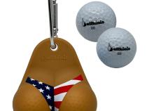 Bottom Mocha USA Bikini Golf Ball Holder Ballkinis
