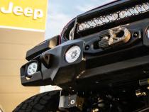 Combo Mid Front And Full Rear Bumpers For 18-25 Jeep Wrangler JL 2-4 Door