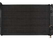 73-76 Corvette Aluminum Radiator Black Night Rider Series Cold Case Radiators