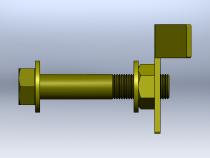 Jeep Heavy Duty Track Bar Bolt Kit 1984-2006 TJ/LJ/XJ/ZJ Clayton Off Road
