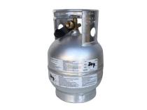 10 Lb Aluminum Propane Tank Worthington With Stainless Steel Bracket Power Tank