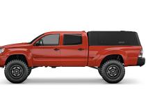 Tacoma Truck Bed Cap SmartCap EVO Sport Matte Black For 05-15 Toyota Tacoma 6 Foot Standard Bed RSI SmartCap