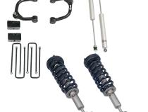 3 Inch Lift Kit Front Struts w/ Rear Blocks Shocks and Control Arms 14-20 Ford F-150 Freedom Off-Road