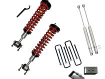 1-4 Inch Adjustable Coilovers/3 Inch Rear Blocks w/ U Bolts and Shocks Freedom Off-Road