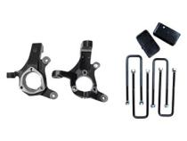 3 Inch Lift Spindles 3 Inch Rear Lift Blocks w/ U Bolts 99-06 Silverado/Sierra 1500 Freedom RWD Off-Road