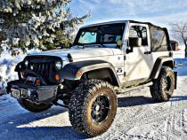 3 Inch Rear Coil Spring Spacers with Shock Extenders and Brake Line Brackets 07-18 Wrangler JK Freedom Off-Road