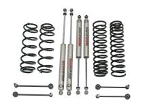 20+ Jeep Gladiator JT 4 Inch Lift w/ Coil Springs, Monotube Shocks, and Extended Sway Bar End Links Freedom Off Road