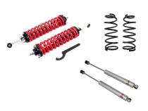 1-4 Inch Adjustable Coilovers 2 Inch Rear Lift Springs and Rear Shocks 96-02 4Runner Freedom Off-Road