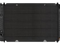 71-73 Ford Mustang Automatic Aluminum Radiator Black Night Rider Series Cold Case Radiators