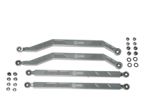 High Clearance Heavy Duty Radius Rod Set(4)-Polished 14-16 Polaris RZR Freedom Off-Road