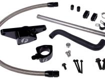 Cummins Coolant Bypass Kit 003-05 Auto Trans with Stainless Steel Braided Line Fleece Performance